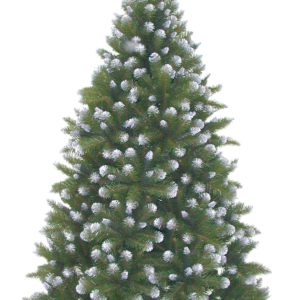 7.5ft Grand Empress Spruce Christmas Tree Frosted Green 2.28m